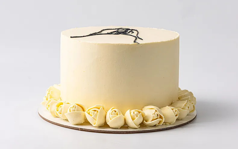 Торт свадебный «Силуэты»