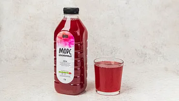 Морс клюквенный, 1 л