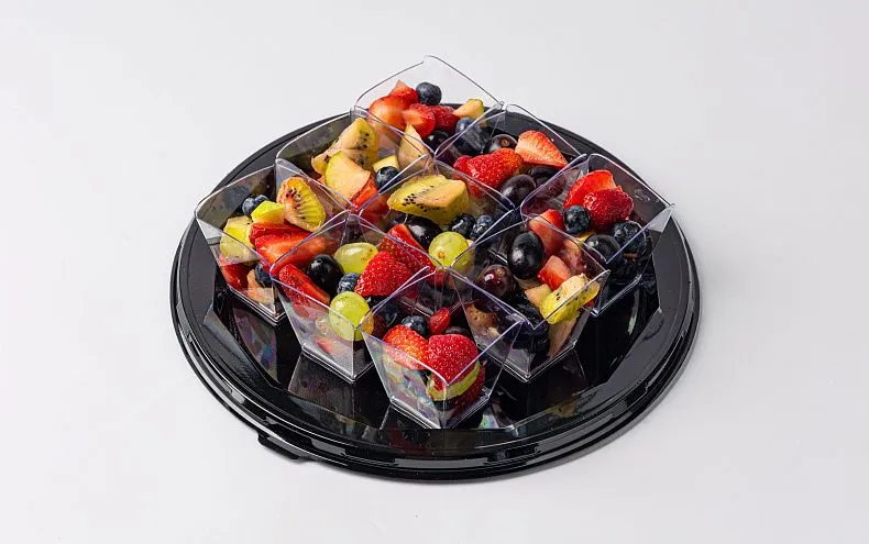 Фруктовый салат в стаканчиках, 9 шт