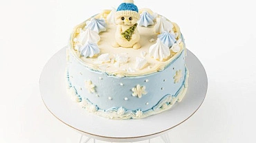 Торт «Снеговичок»