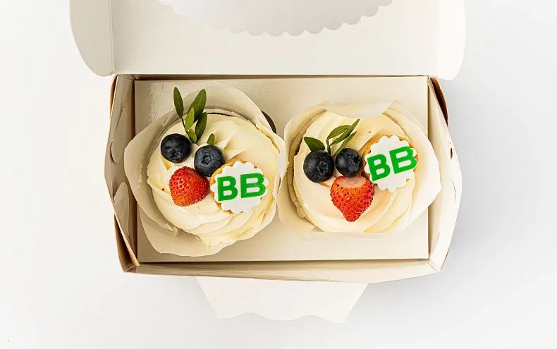 Капкейки с индивидуальным дизайном, 12 шт