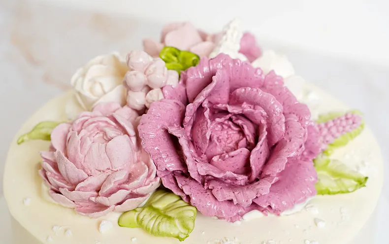 Торт «Нежный букет»