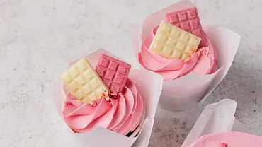 Набор Бенто-торт с капкейками «Люблю тебя»