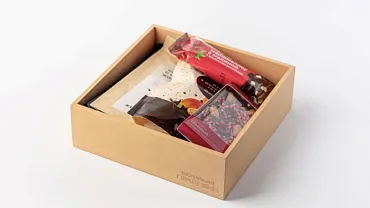 Праздничный бокс мини «Чай и шоколад»