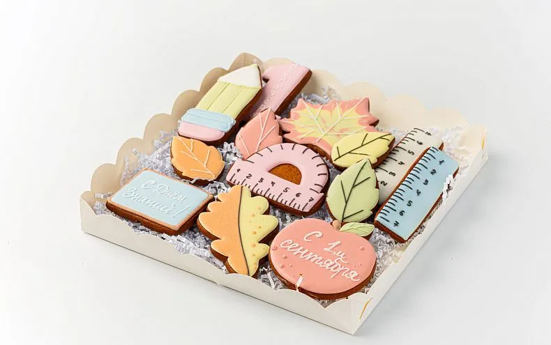 Набор из пряников «Здравствуй, школа!», 13 шт