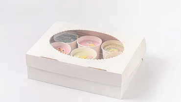 Набор «Весёлые тортики» в стаканчиках, 9 шт