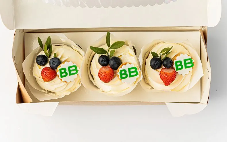 Капкейки с индивидуальным дизайном, 12 шт