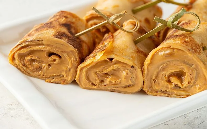 Блин-ролл со сгущенкой, 15 шт