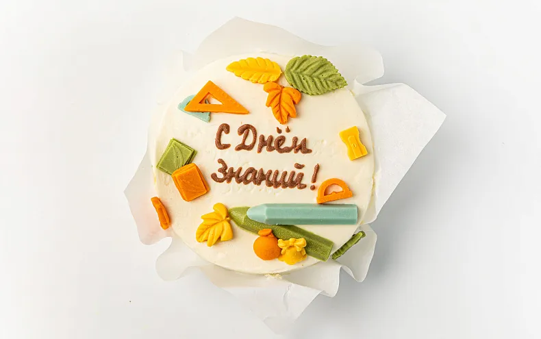 Набор Бенто-торт с капкейками «С днём знаний»