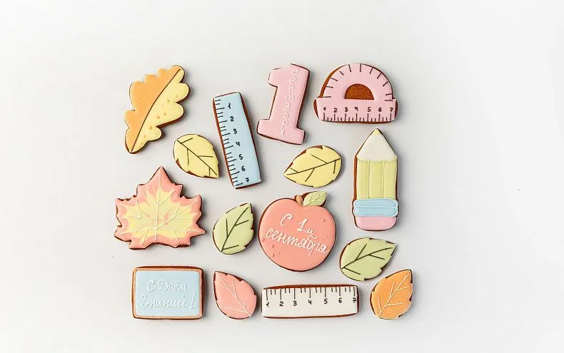 Набор из пряников «Здравствуй, школа!», 13 шт