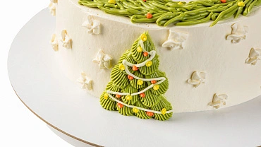 Торт «Новогодний с ёлочкой»