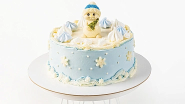 Торт «Снеговичок»