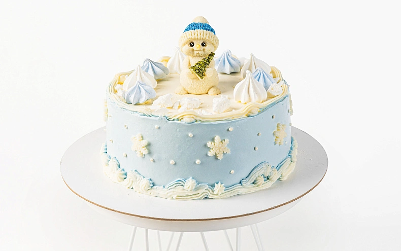 Торт «Снеговичок»