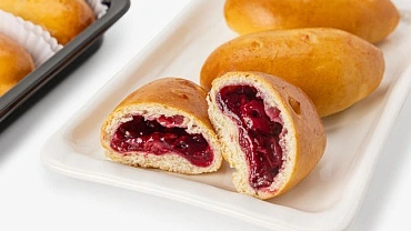 Пирожки с вишней, 6 шт