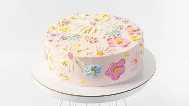Торт «Цветы»