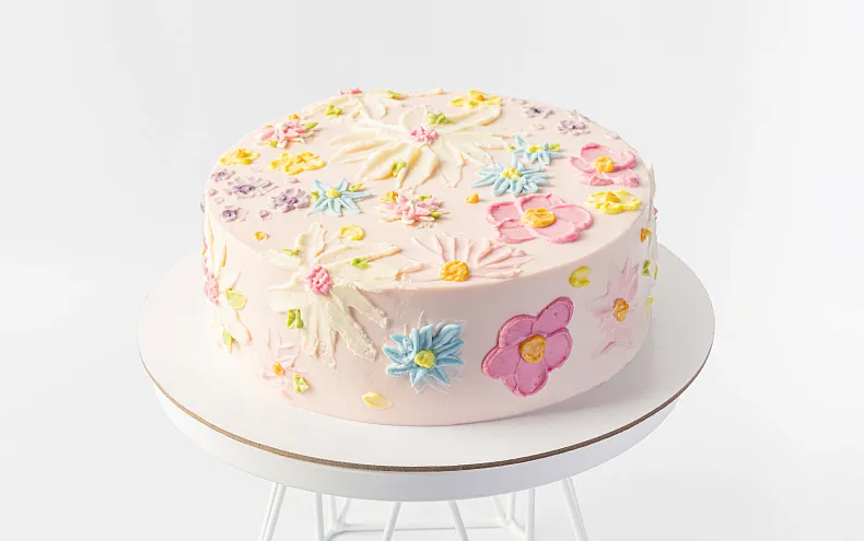 Торт «Цветы»