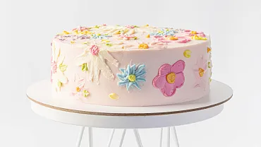 Торт «Цветы»