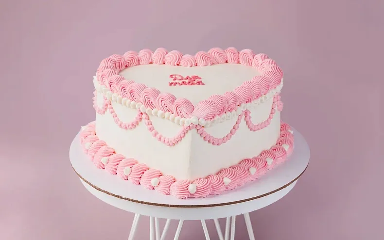 Торт «Розовое кружево»
