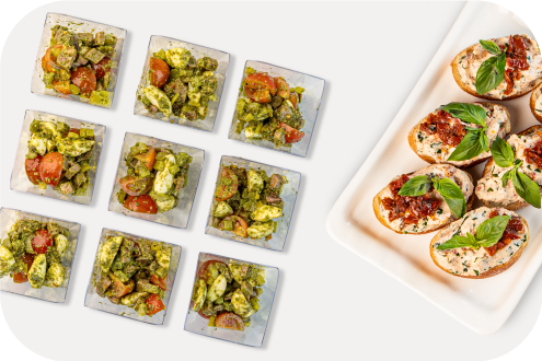 Закуски и салаты