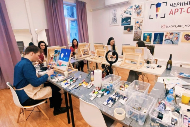 Мастер-класс по живописи