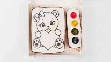 Набор из пряников для раскрашивания «Вкусная Акварель»