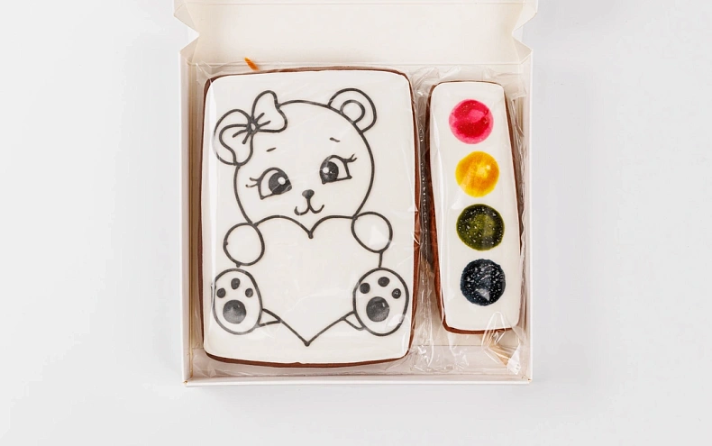 Набор из пряников для раскрашивания «Вкусная Акварель»