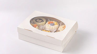 Набор мини тортиков «Игрушки», 6 шт