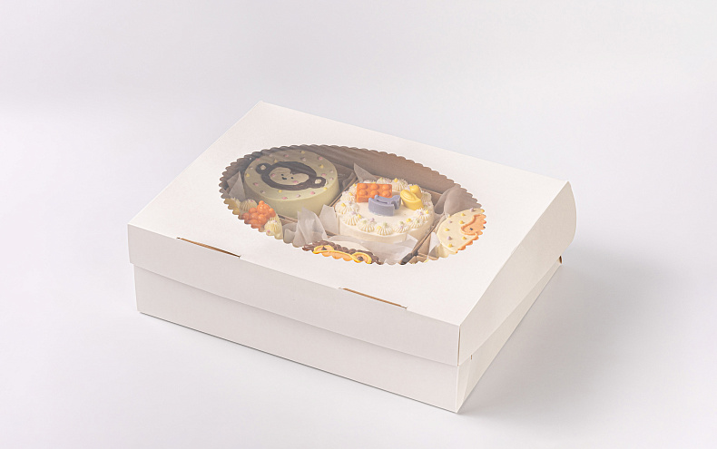 Набор мини тортиков «Игрушки», 6 шт