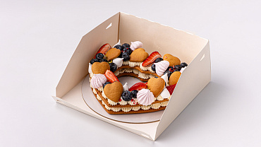 Торт Медовый Мильфей «Сердце»