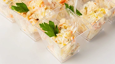 Салат «Оливье с курицей», 9 шт