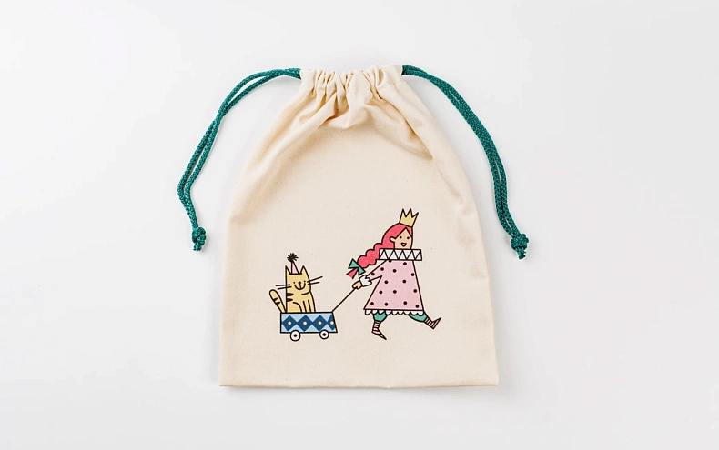 Мешочек для подарков «Принцесса с котиком»