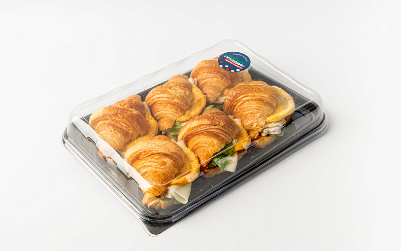 Круассан с курицей и яйцом, 6 шт