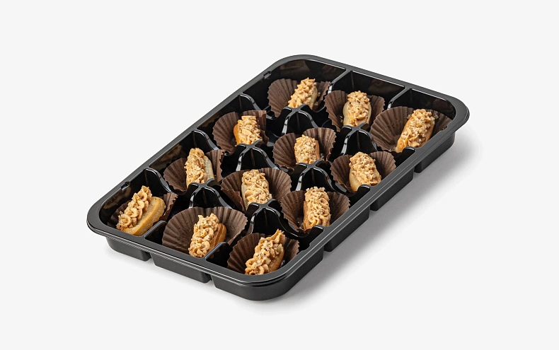 Мини эклер с муссом из курицы, 12 шт