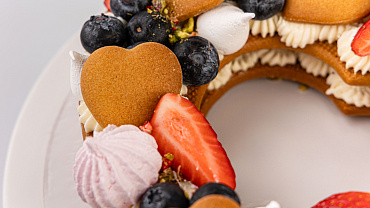 Торт Медовый Мильфей «Сердце»