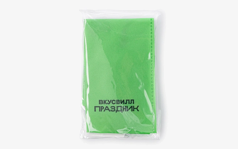 Сумка мини для хранения и подарков, зеленая