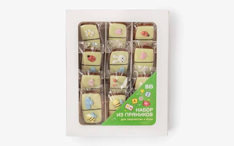 Набор из пряников «Домино» мини, 12 шт