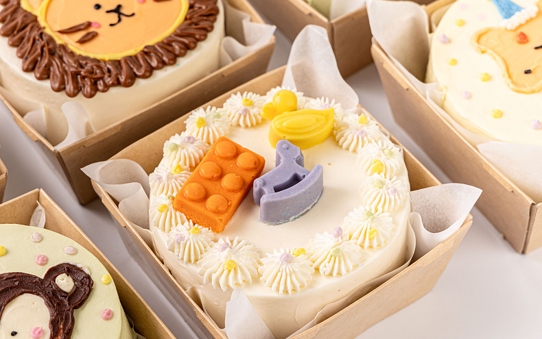 Набор мини тортиков «Игрушки», 6 шт