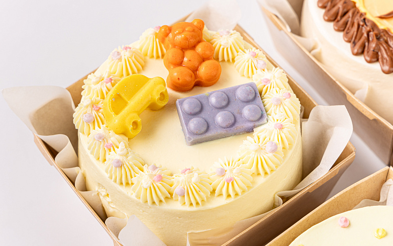 Набор мини тортиков «Игрушки», 6 шт