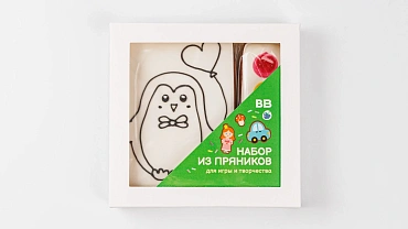 Набор из пряников для раскрашивания «Вкусная Акварель»