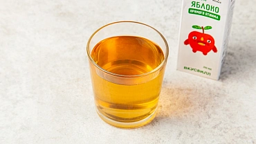 Сок детский яблочный прямого отжима, 200 мл