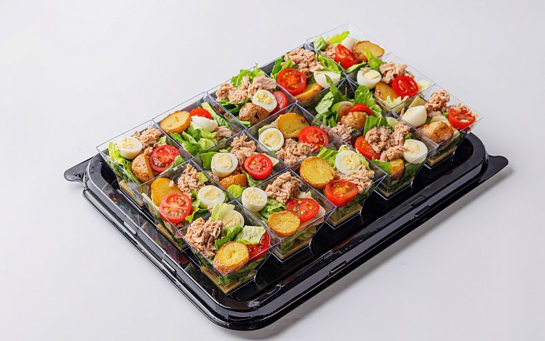 Салат «Нисуаз» в фуршетных стаканчиках, 15 шт