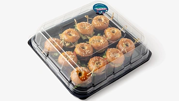 Мини бейглы ассорти, 12 шт