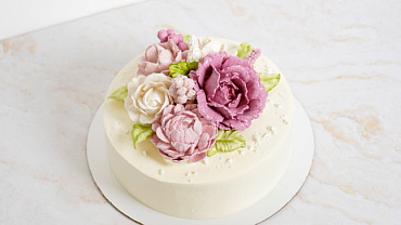 Торт «Нежный букет»