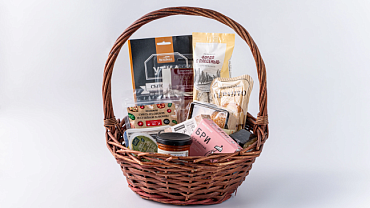 Набор «Для вина» в корзине