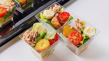 Салат «Нисуаз» в фуршетных стаканчиках, 15 шт