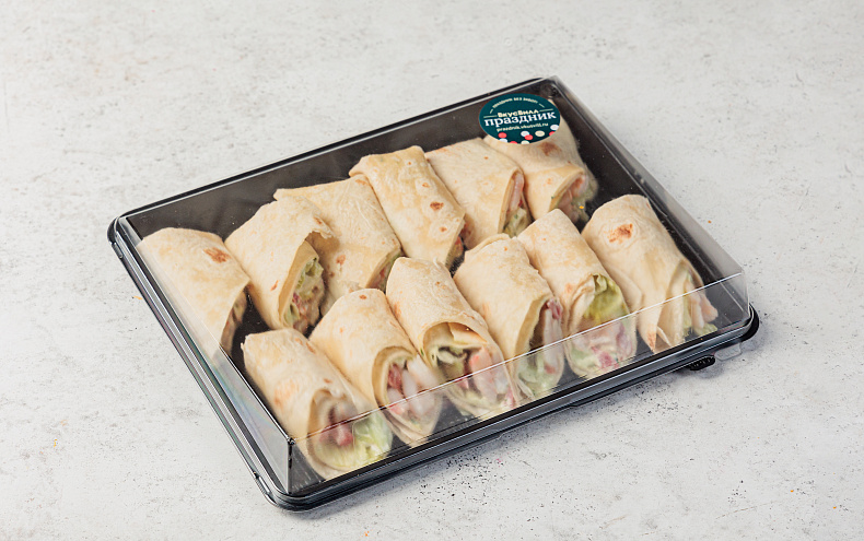 Ролл с креветкой  12шт