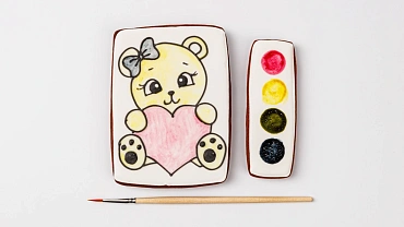 Набор из пряников для раскрашивания «Вкусная Акварель»