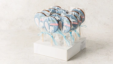 Пряники имбирные с индивидуальным дизайном, 12 шт