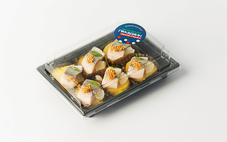 Закуска из сельди, 6 шт