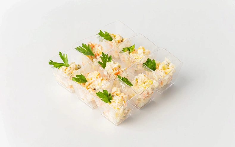 Салат «Оливье с курицей», 9 шт